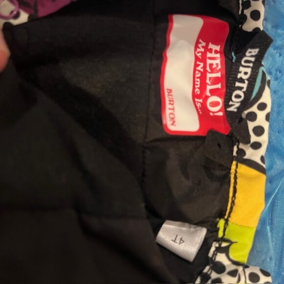 Burton Girls 4T Vent Mittens Gloves Ski Snowboard - Picture 9 of 12